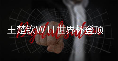 杯登顶实现三钦W王楚连冠世界