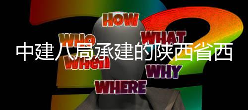 八局的陕西省西安中建主体院项江新区医目医疗综承建合楼市曲封顶